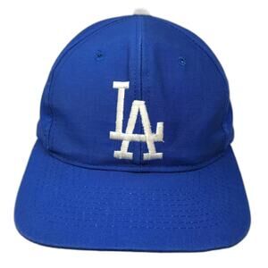 Los Angeles Dodgers MLB Twins Snapback Hat Blue Gray One Size LA Logo Baseball